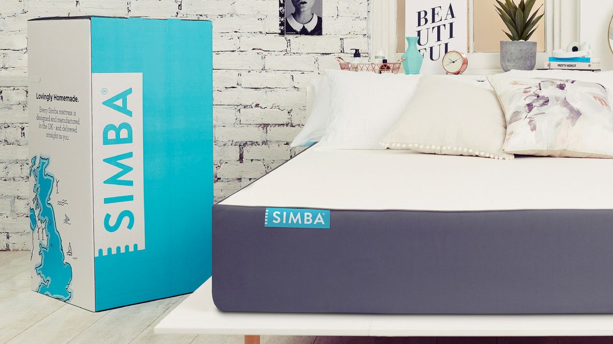 simba hybrid mattress dipping