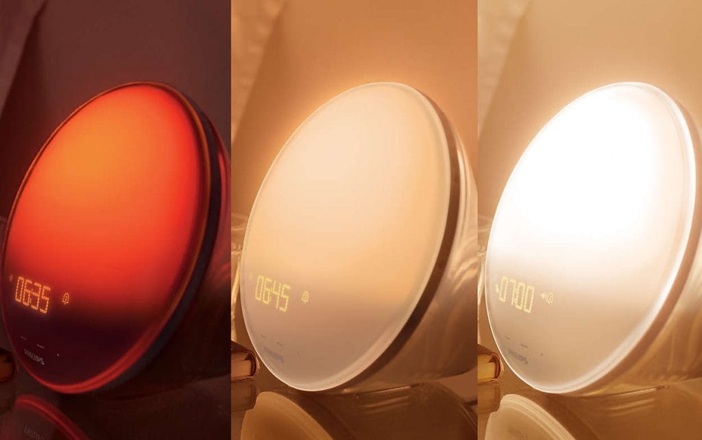 Philips Hf3520 Wake Up Light Coloured