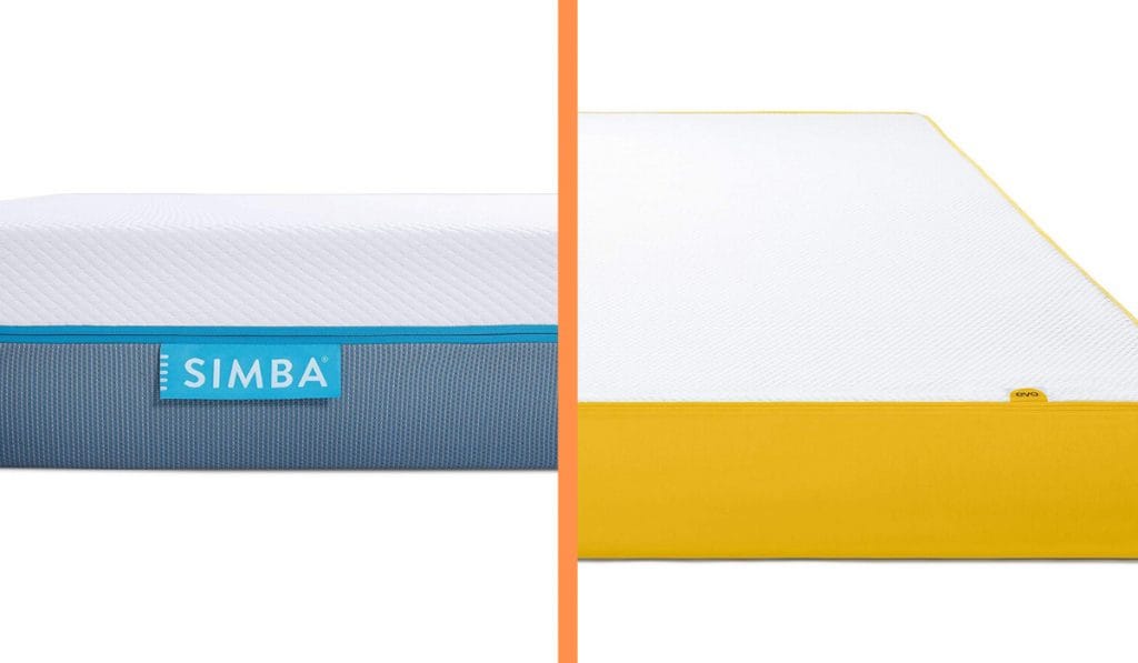 Eve vs Simba Mattress Review Best Mattress UK