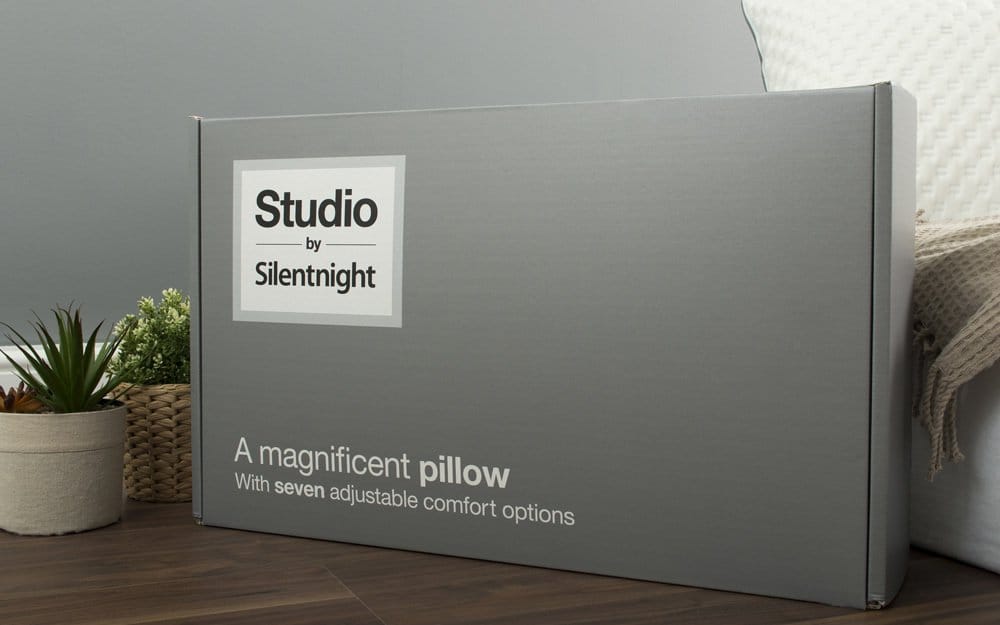 Studio Pillow packaging