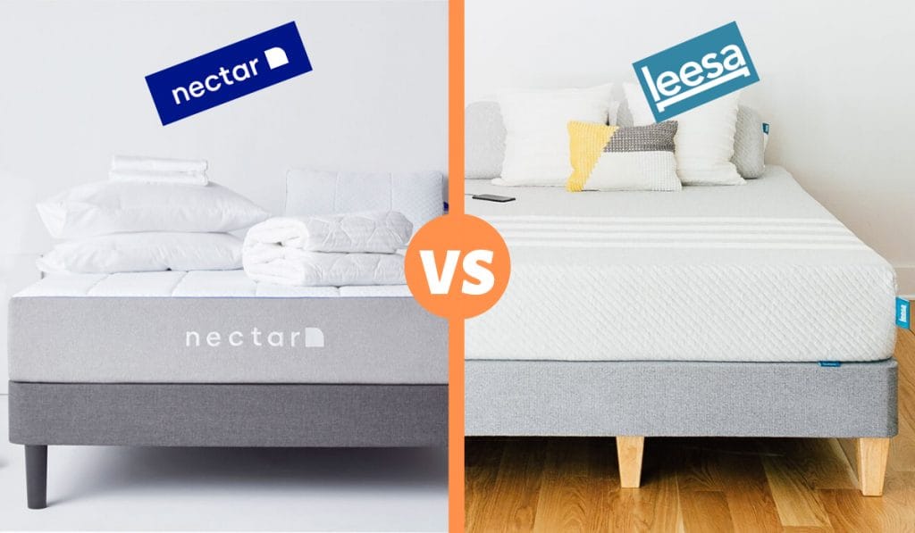 compare leesa and nectar mattress