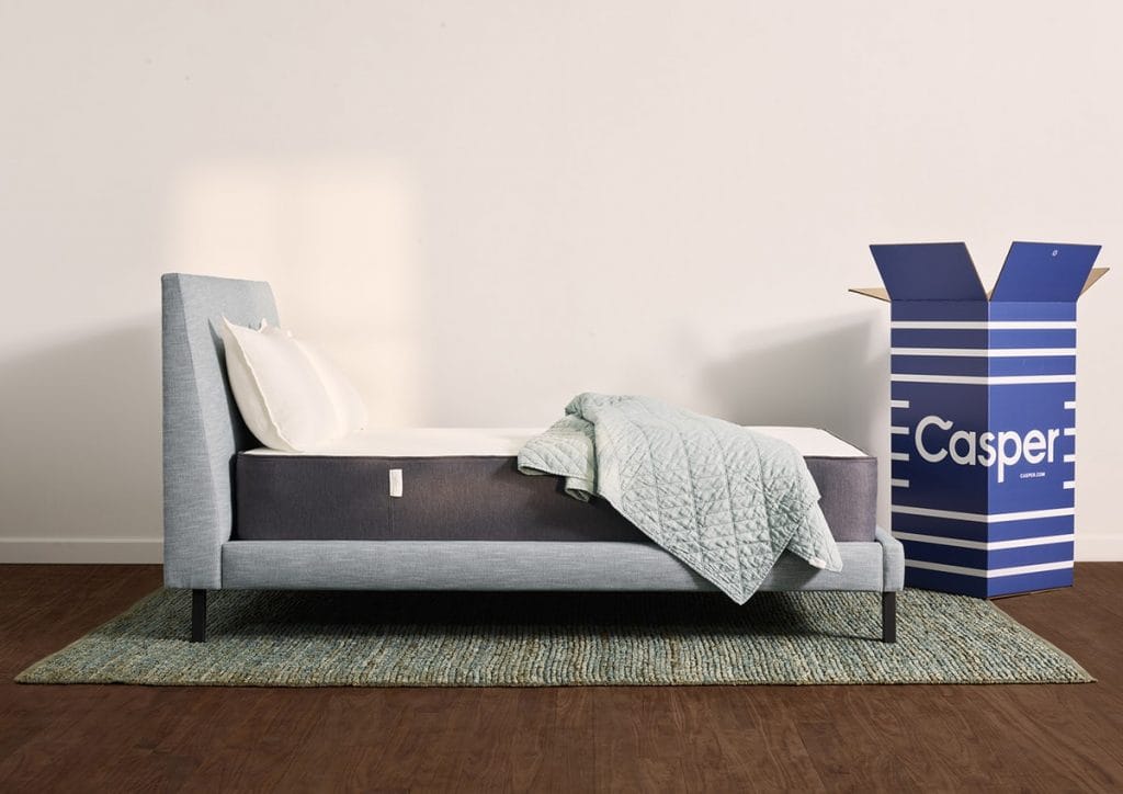 casper hybrid mattress box