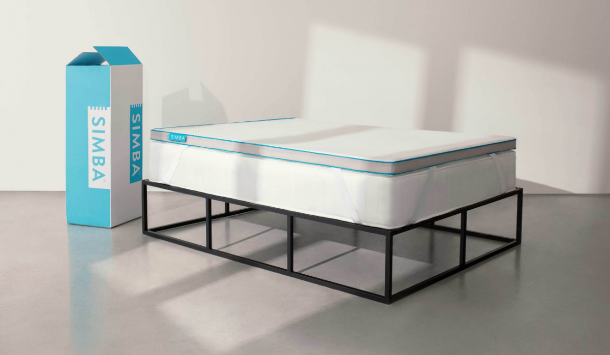 simba mattress topper double budget