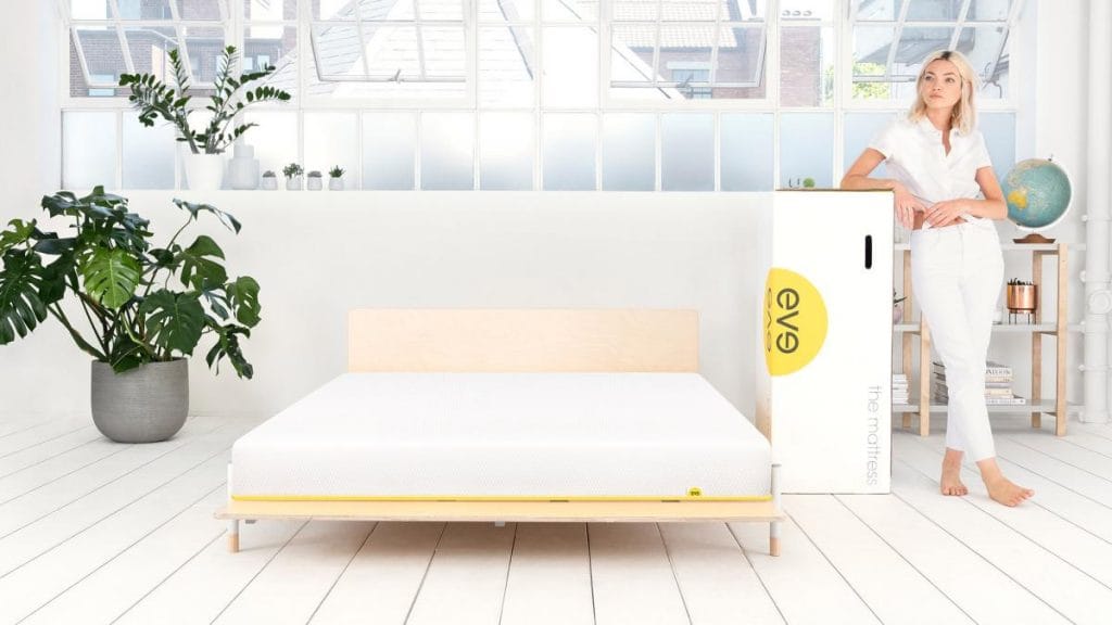 eve light mattress box