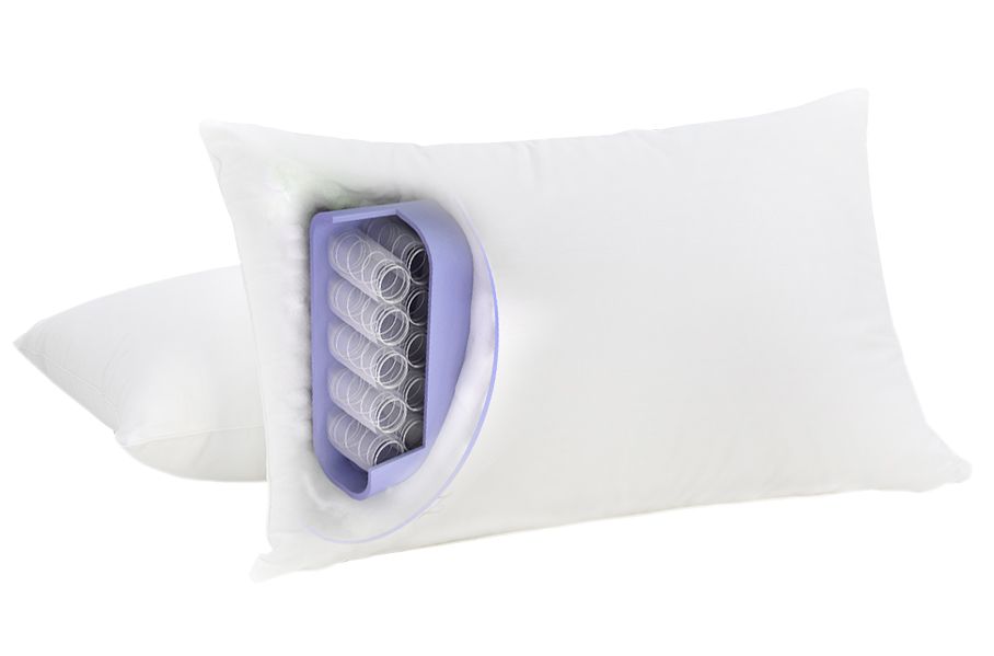 rem fit hybrid pillow materials