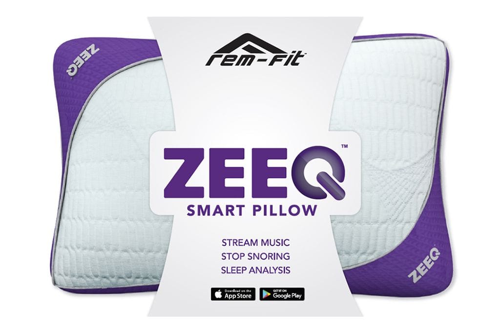 rem fit zeeq pillow packaging