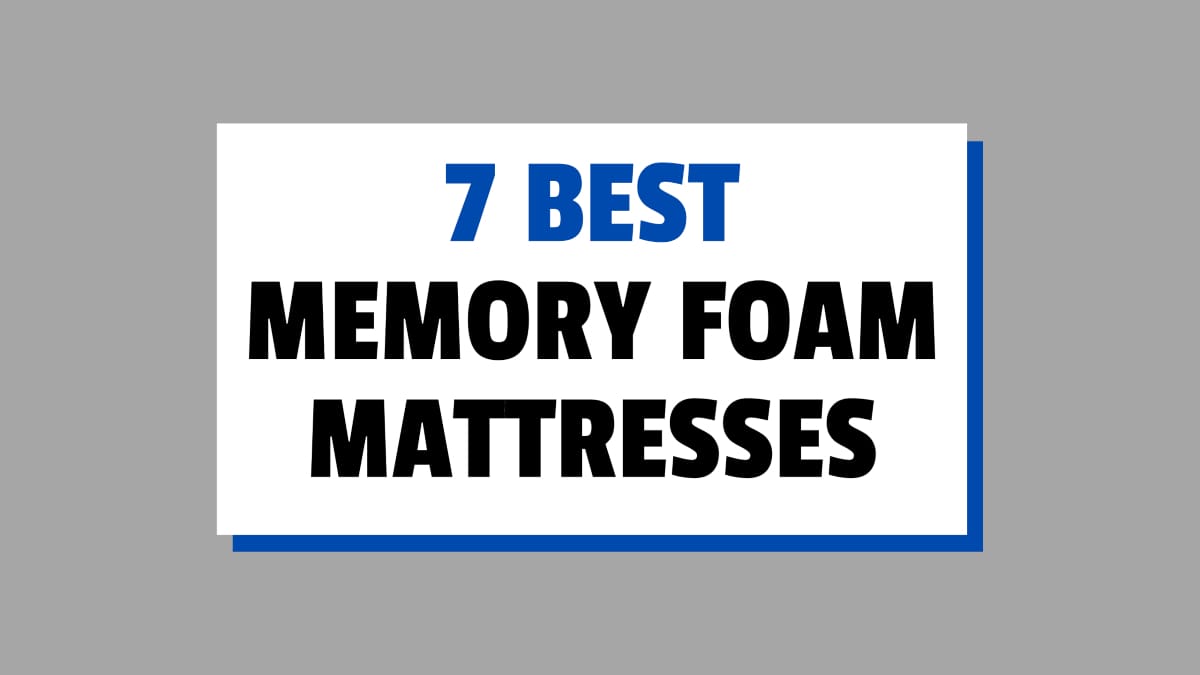 best memory foam mattress