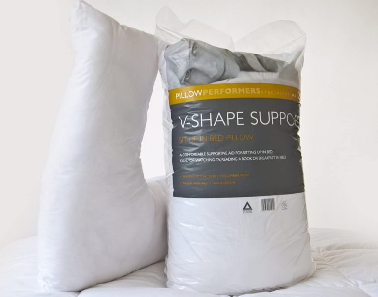 7 Best V-Shaped Pillows UK | Best Mattress UK