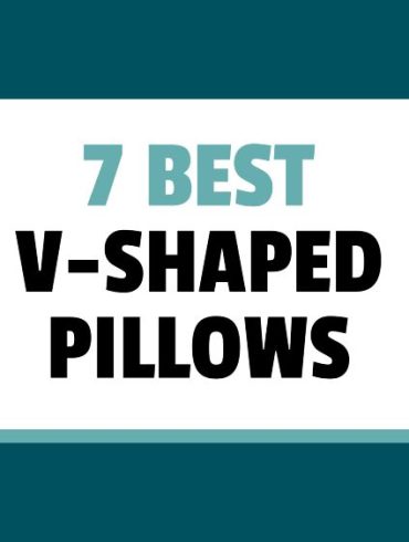 best v-shaped pillows