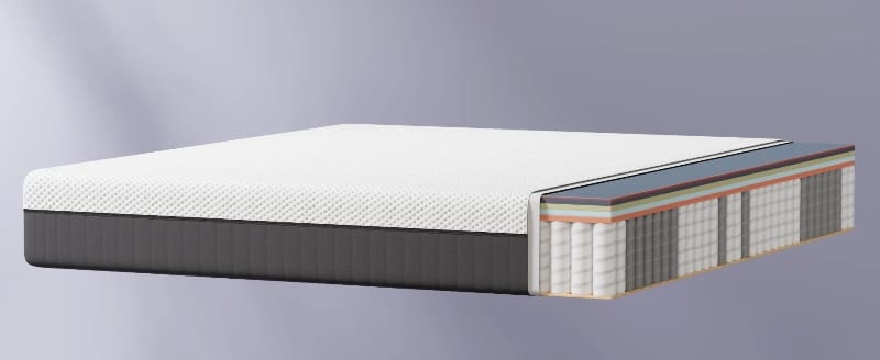 emma hybrid thermosync mattress layers