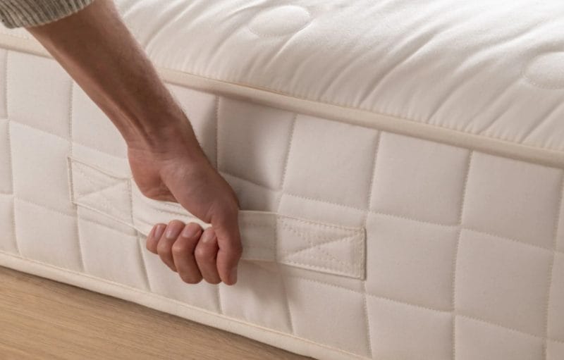 snoozel green mattress handles