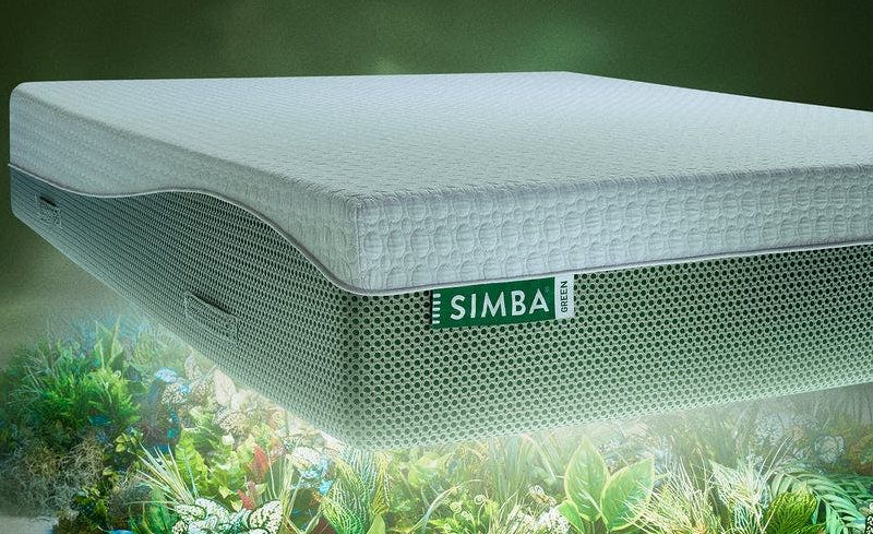 simba green organic hybrid mattress cover