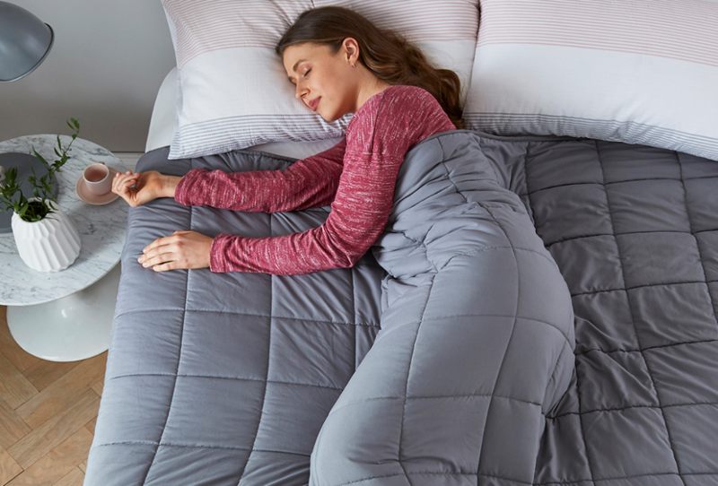 silentnight weighted blanket cover