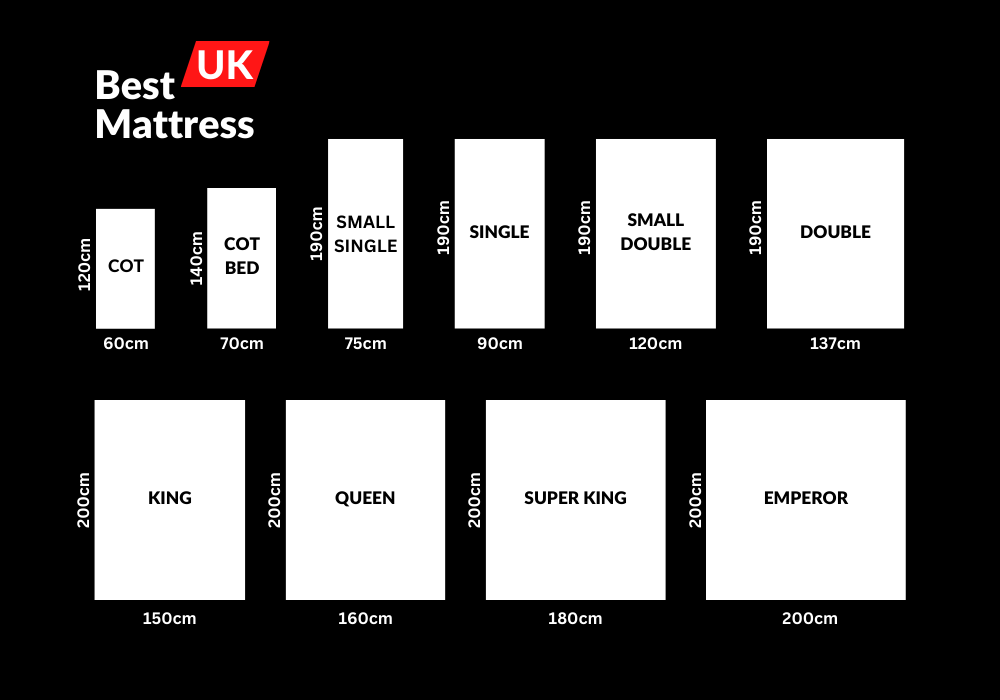 mattress size guide uk